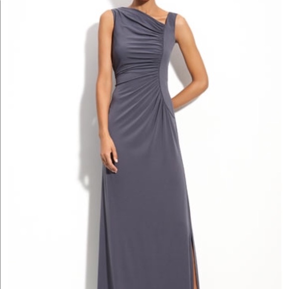 calvin klein navy gown